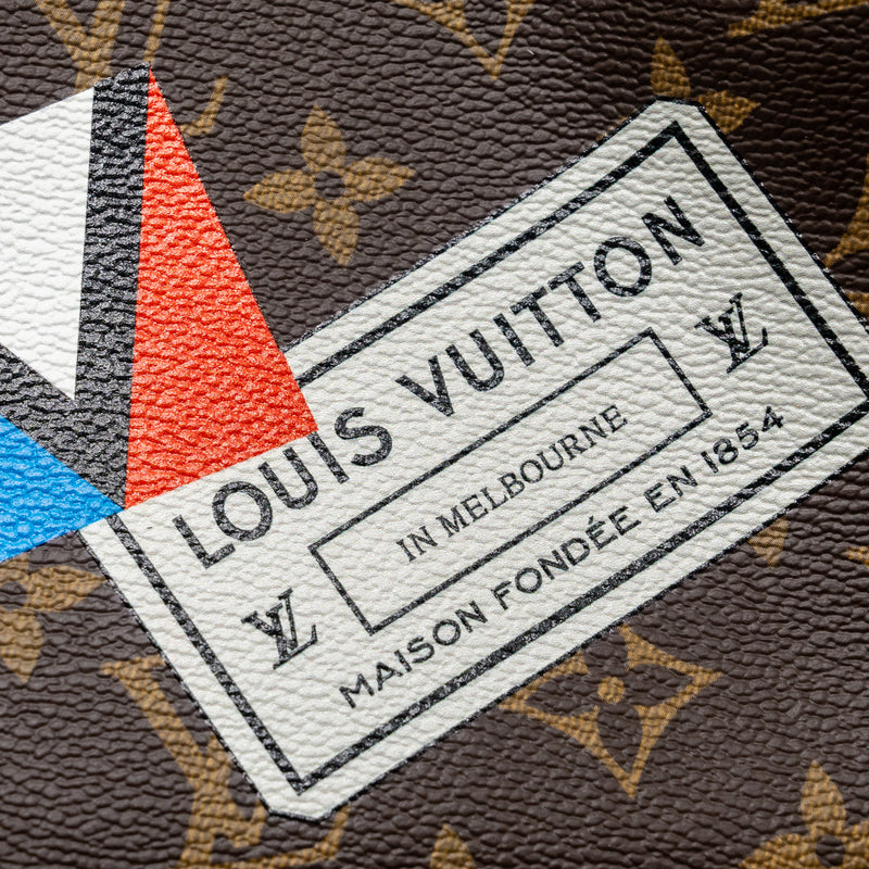 Louis Vuitton Speedy Bandouliere 30 My LV World Tour Monogram Canvas GHW