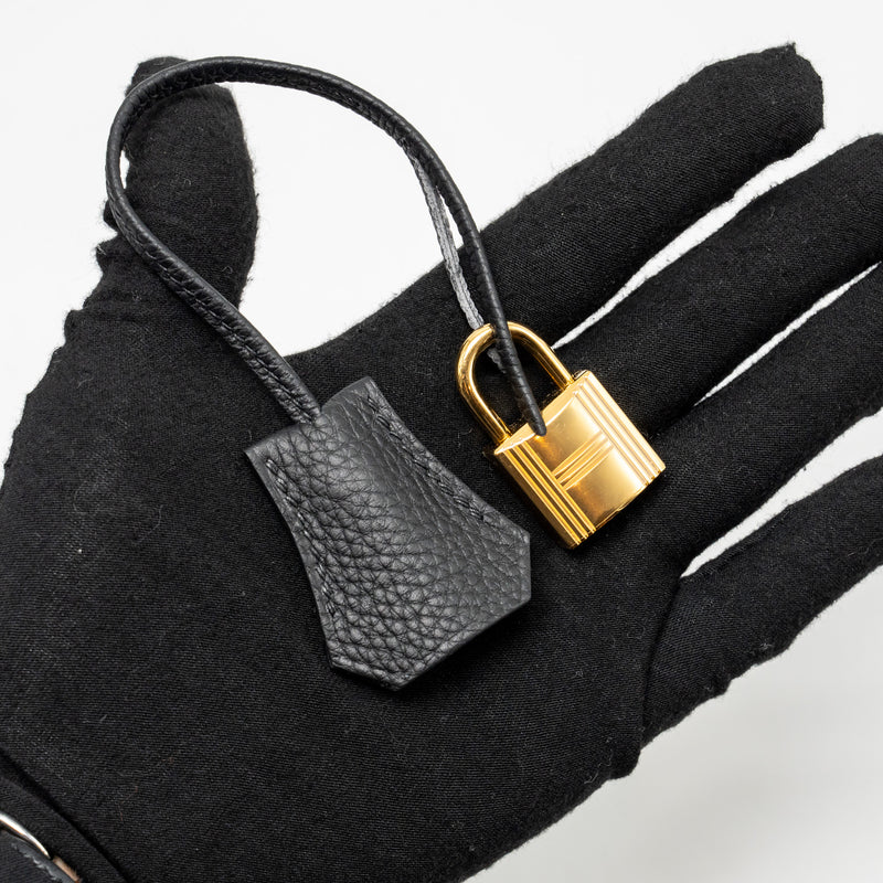 Hermes birkin 25 togo black GHW stamp Y