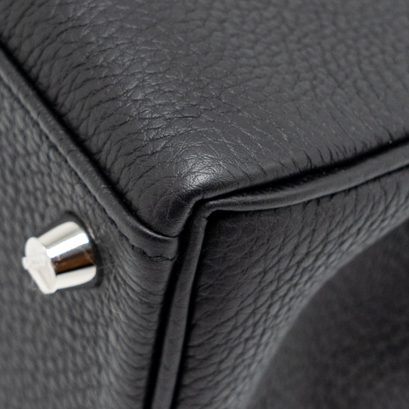 Hermes Kelly 25 Togo Black SHW stamp W