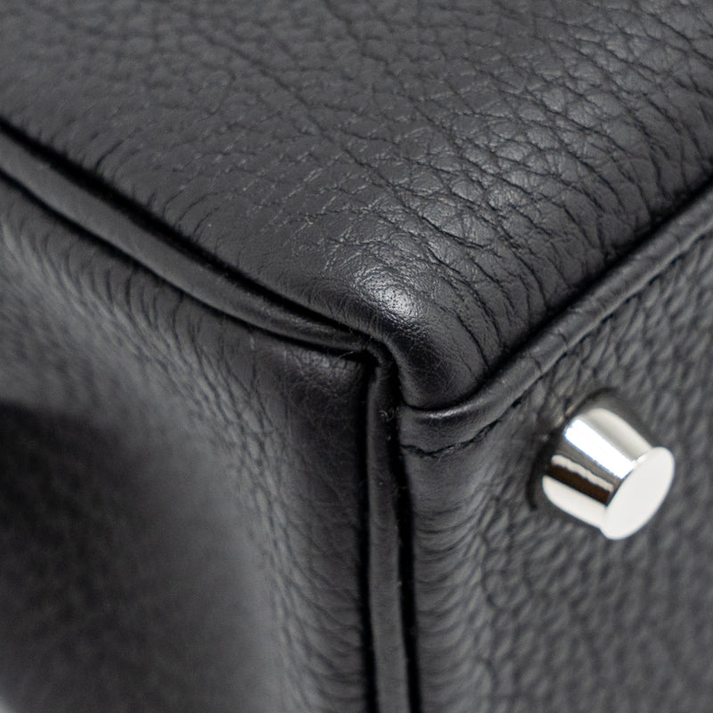 Hermes Kelly 25 Togo Black SHW stamp W