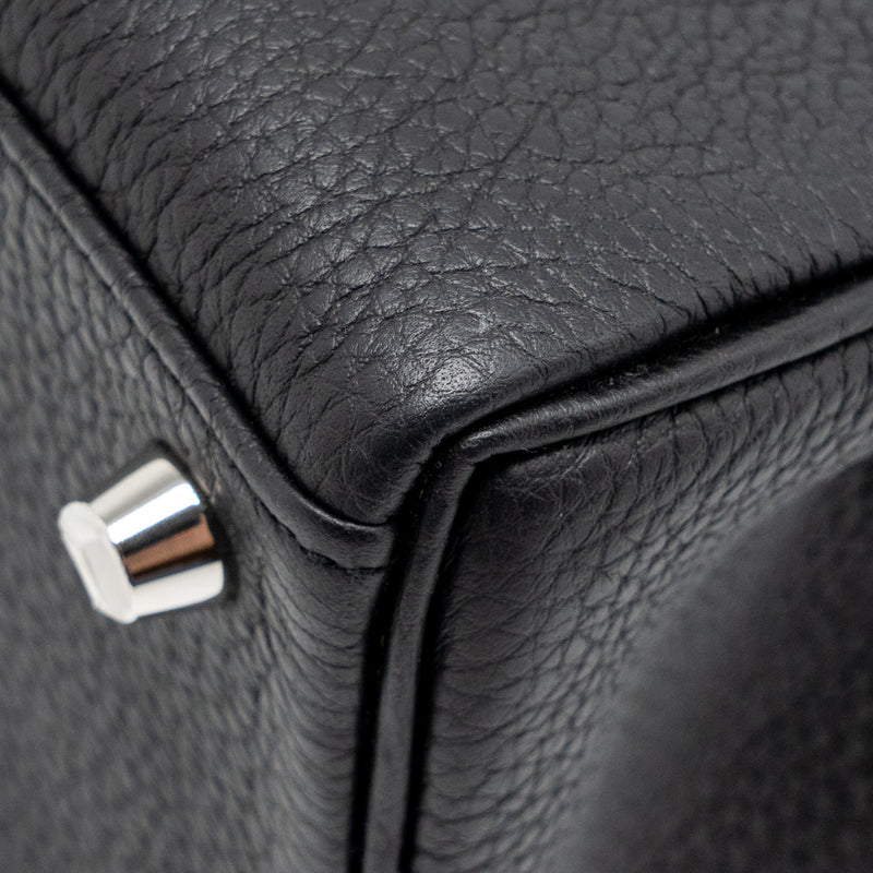 Hermes Kelly 25 Togo Black SHW stamp W