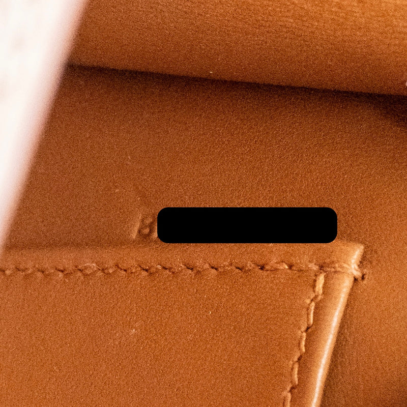 Hermes Mini Kelly II special order chevre mysore leather mauve pale / gold SHW stamp B