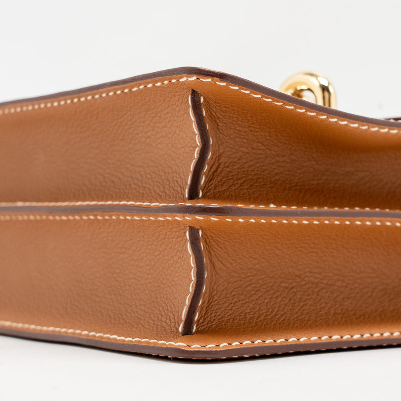 Hermes Roulis 23 Evercolor Gold GHW Stamp C