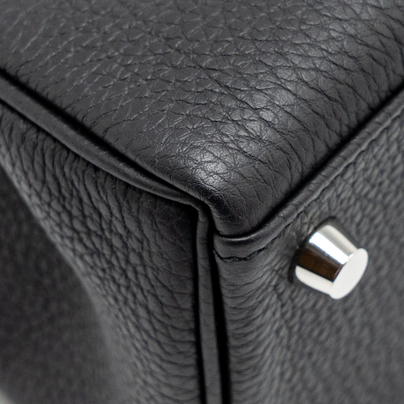 Hermes Kelly 25 Togo Black SHW stamp W