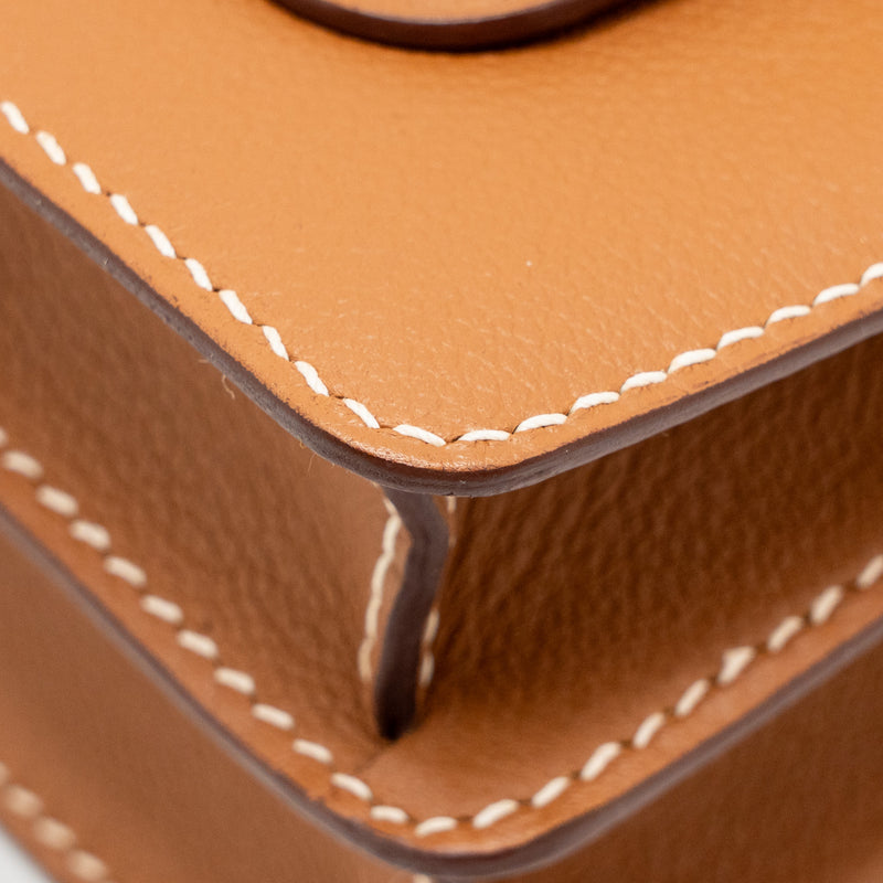 Hermes Roulis 23 Evercolor Gold GHW Stamp C