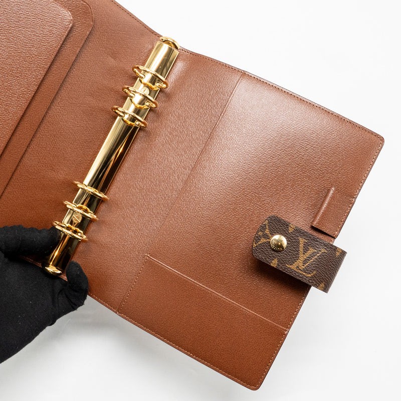 Louis Vuitton Large Ring Agenda Cover Monogram Canvas GHW