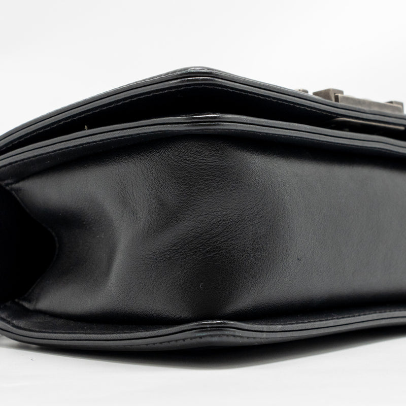 Chanel Small Boy Bag Calfskin Black SHW