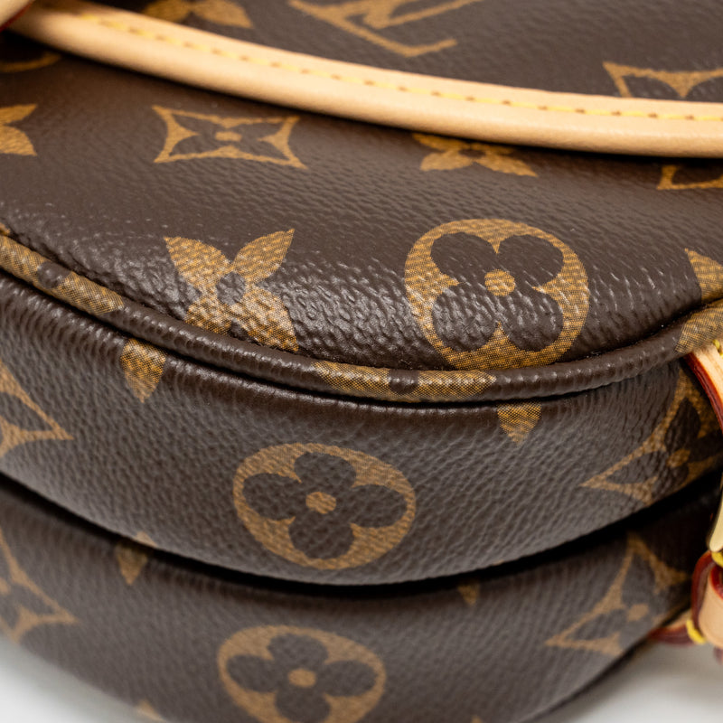 Louis Vuitton Saumur BB Monogram Canvas GHW