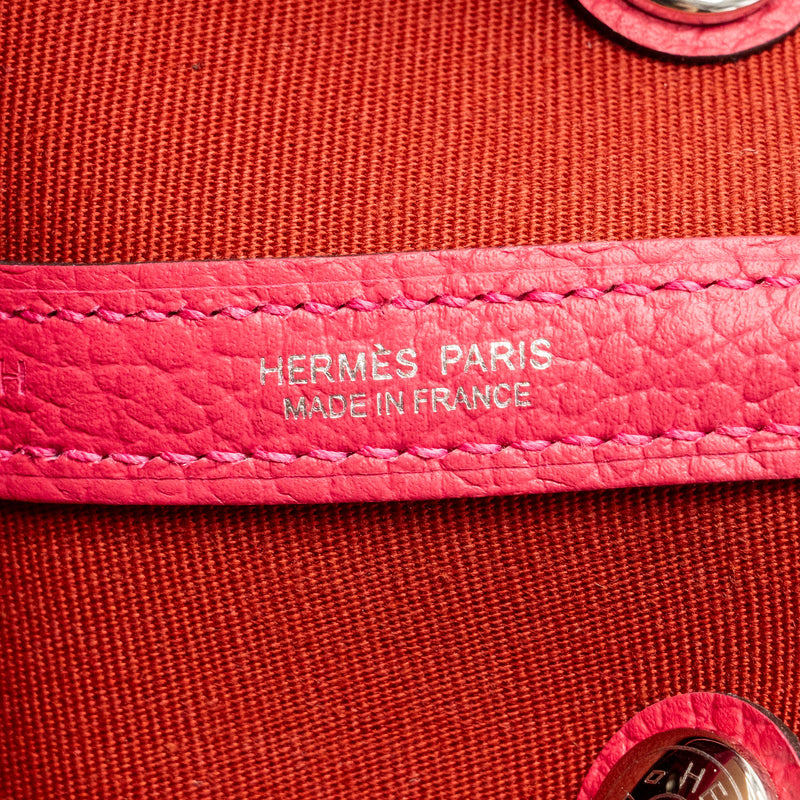 Hermes Garden Party 30 Negonda/Canvas Rose Mexico SHW Stamp Z