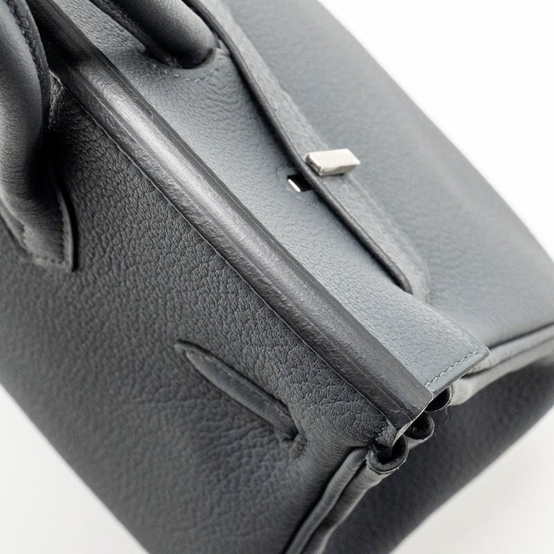 Hermes Birkin 25 Togo Gris Misty SHW Stamp W