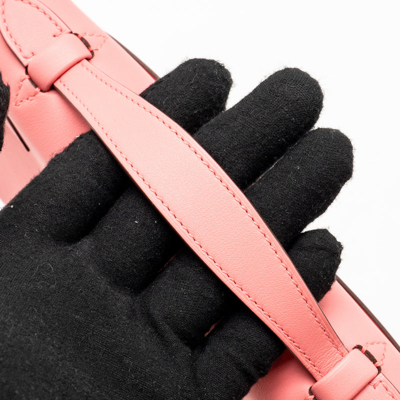 Hermes Kelly Pochette Swift K4 Rose Ete SHW Stamp Y