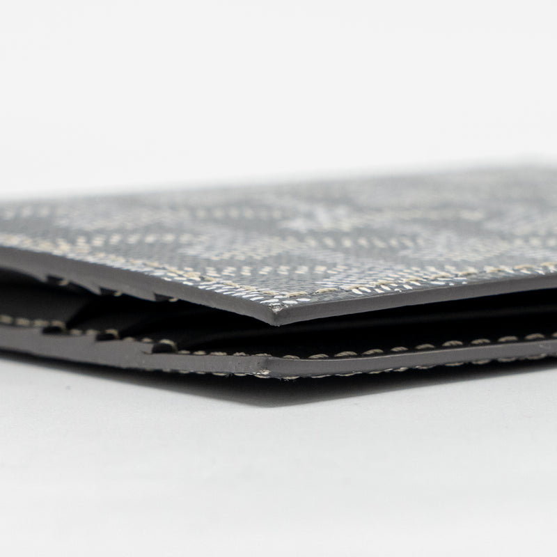 Goyard Saint-Thomas Bifold Money Clip Card Holder Goyardine Canvas Grey