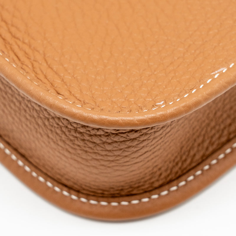 Hermes Mini Evelyne Clemence Gold GHW stamp K