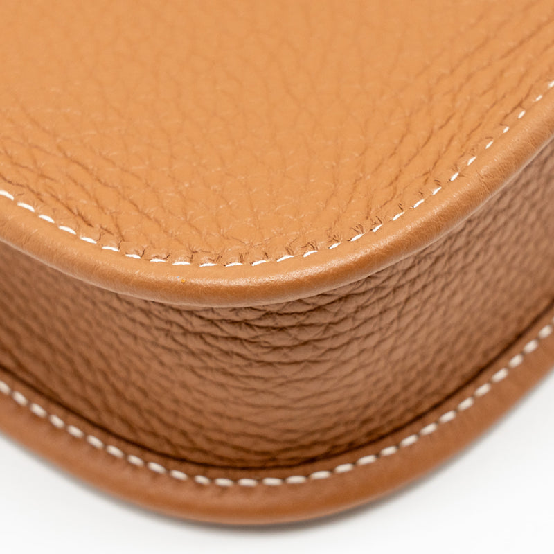 Hermes Mini Evelyne Clemence Gold GHW stamp K