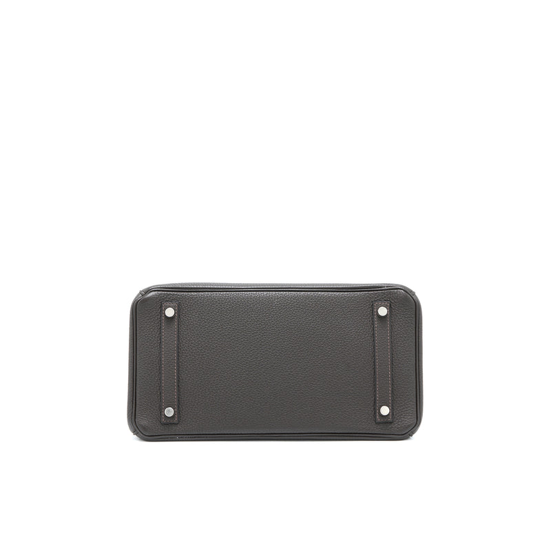 Herme Birkin 30 Togo Ebene SHW Stamp X