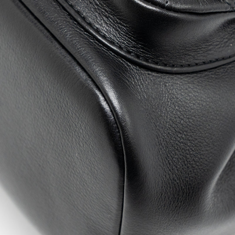 Chanel Mini Duma Backpack calfskin black LGHW (microchip)