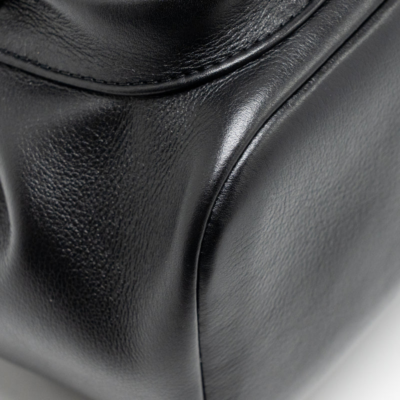 Chanel Mini Duma Backpack calfskin black LGHW (microchip)
