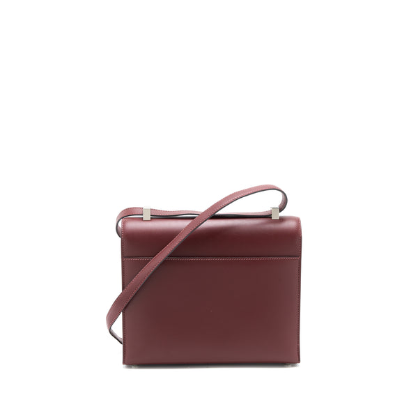 Hermes Verrou 23 Somber/Mysore/Epsom Rouge H/Rose Azalee/Multicolour SHW Stamp D