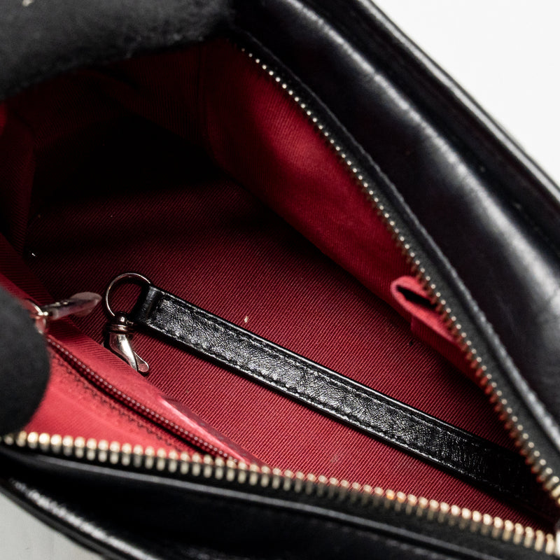 Chanel Small Gabrielle hobo bag calfskin black multicolor hardware