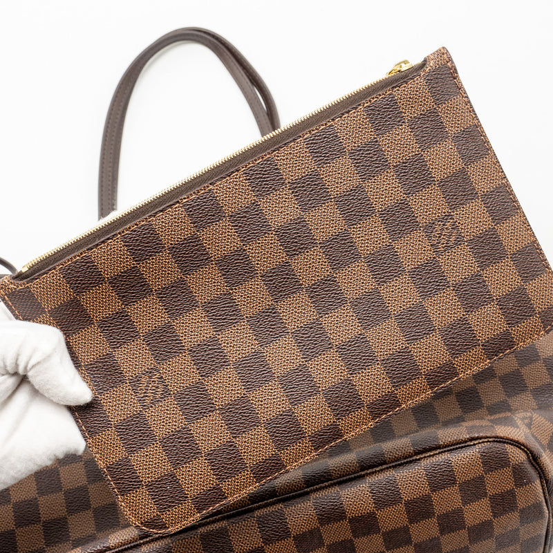 Louis Vuitton Neverfull MM Damier Ebene Canvas GHW