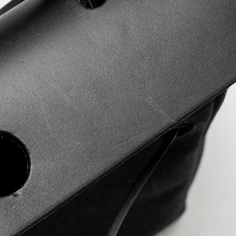 Hermes herbag 31 zip bag canvas/Hunter leather black GHW Stamp B