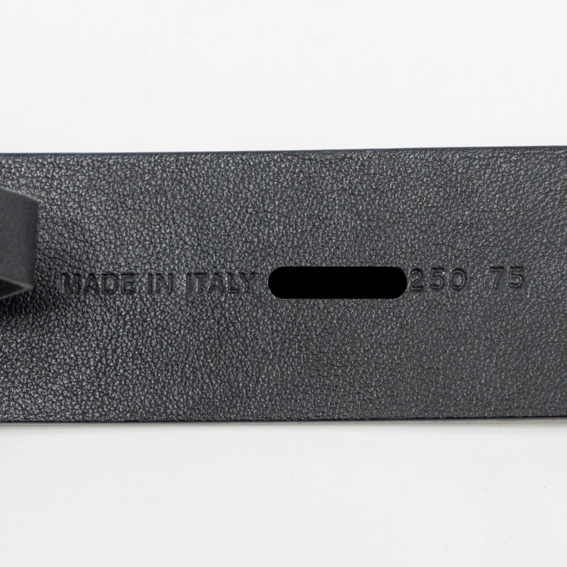 Dior size 75 30 Montaigne belt leather black GHW