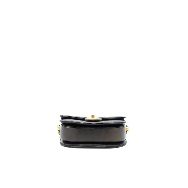 Chanel 21S Moon Messenger Bag Calfskin Black GHW