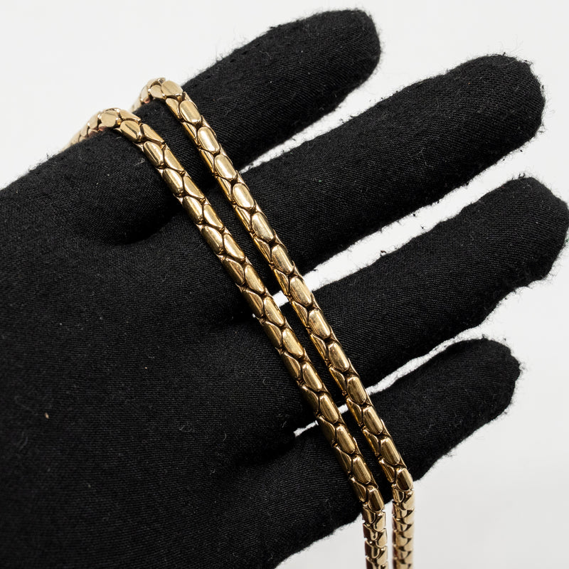 Bvlgari Serpenti Forever Bag patent calfskin dark pink LGHW