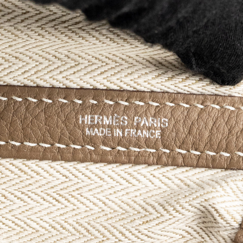 Hermes Garden Party 36 negonda etoupe SHW stamp Y