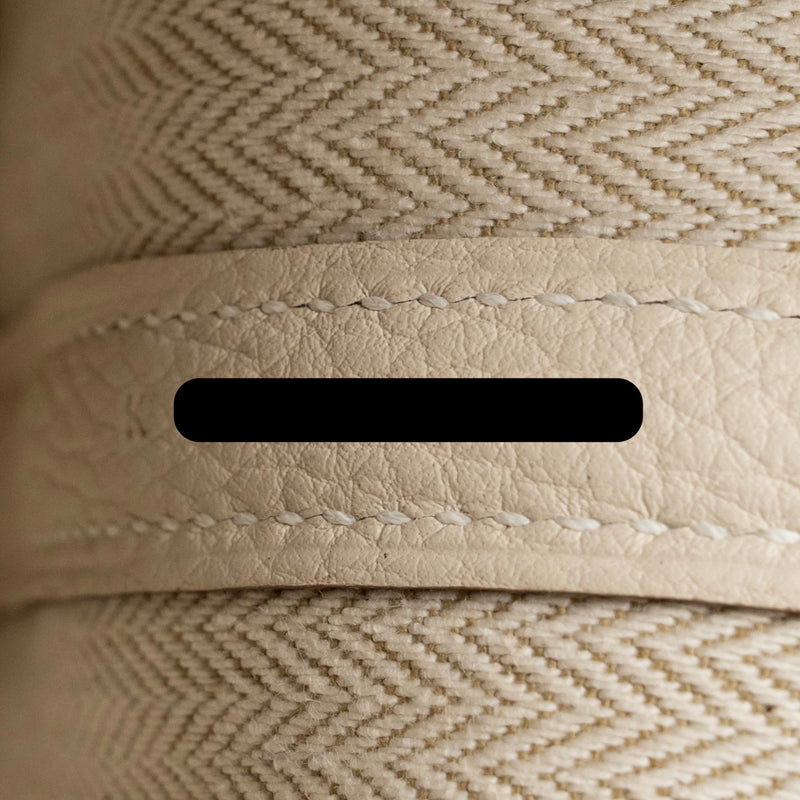 Hermes Neo garden party 23 togo craie SHW stamp K