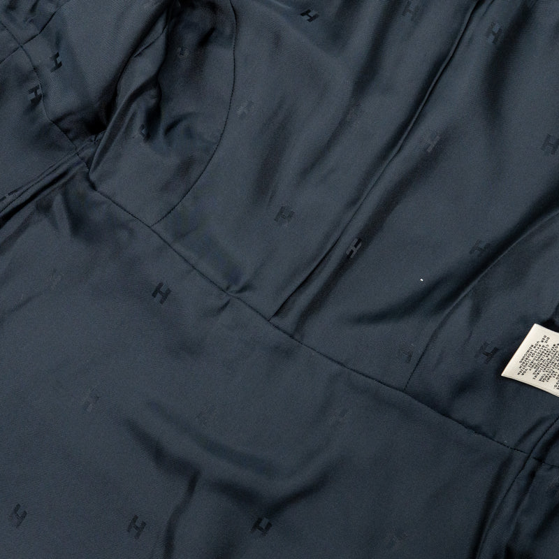 Hermes Size 36 Leather Jacket Deerskin Black SHW