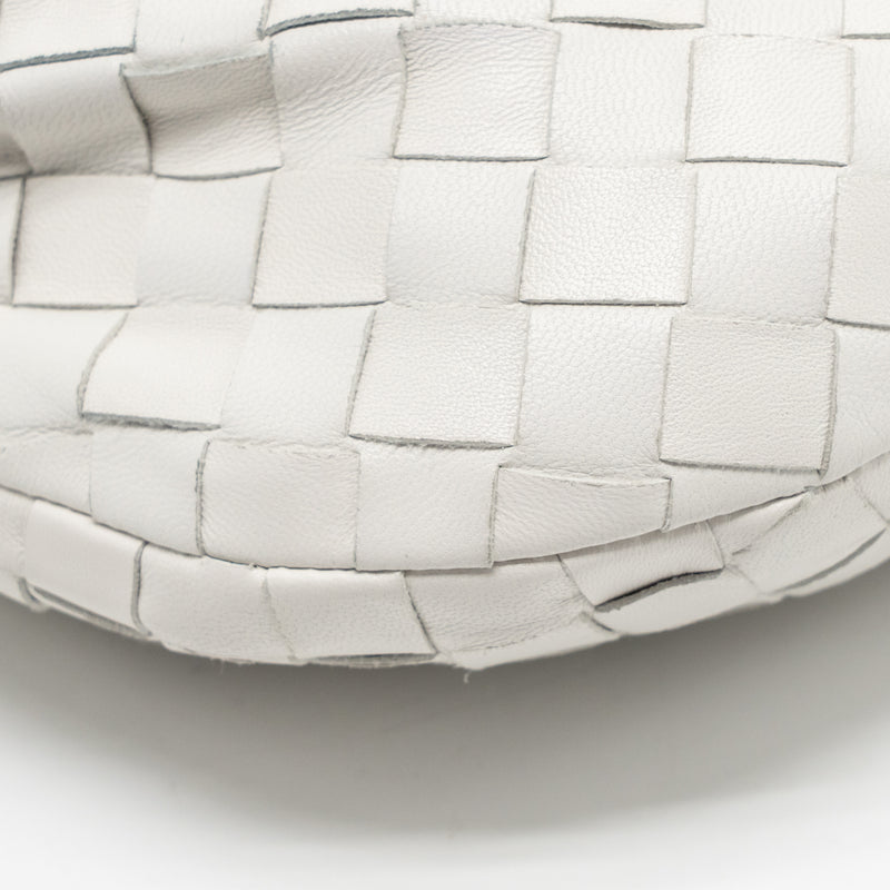 Bottega Veneta Mini Jodie leather white GHW