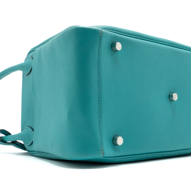 Hermes Lindy 30 Swift 7F Blue Paon SHW Stamp X