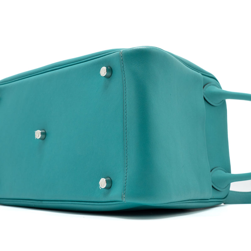 Hermes Lindy 30 Swift 7F Blue Paon SHW Stamp X