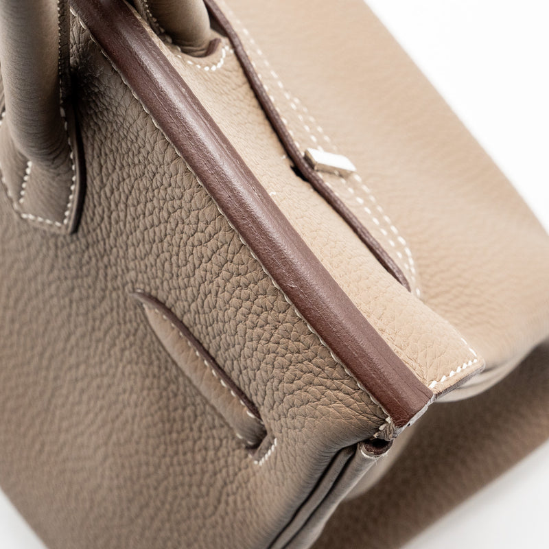 Hermes Birkin 30 Togo Etoupe SHW stamp D