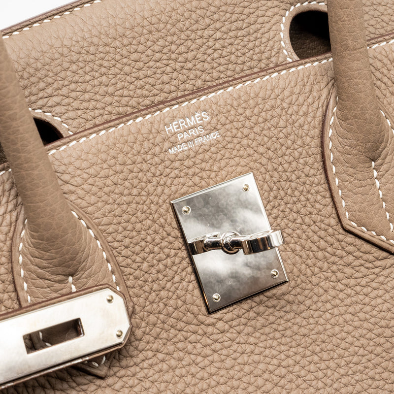 Hermes Birkin 30 Togo Etoupe SHW stamp D