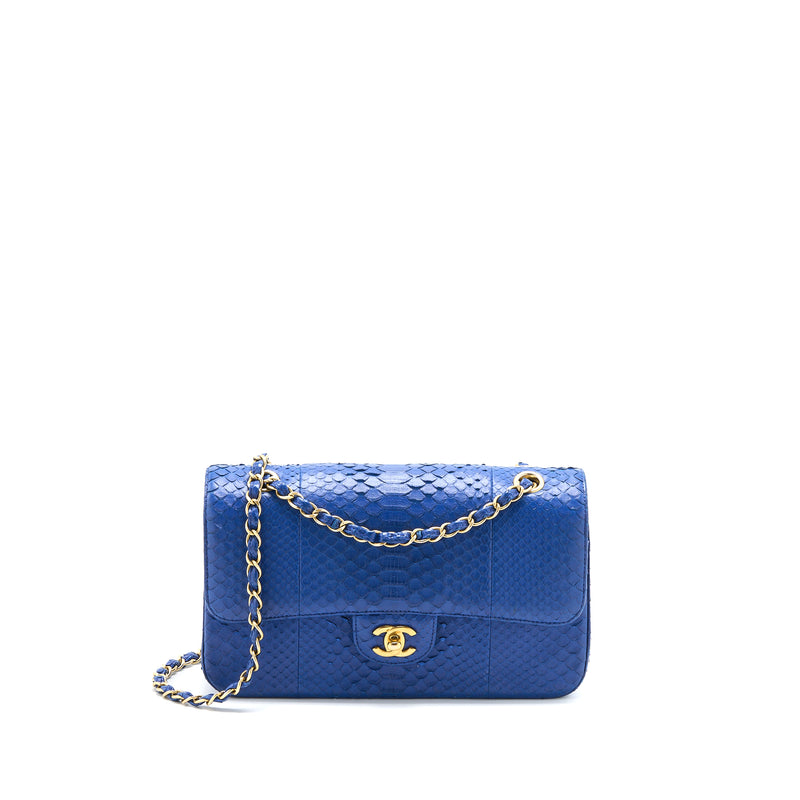 Classic Blue Python Flap Bag - Buy & Consign Authentic Pre-Owned