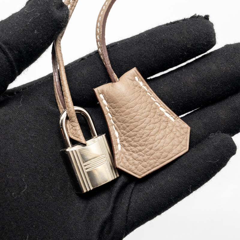 Hermes Birkin 30 Togo Etoupe SHW stamp D