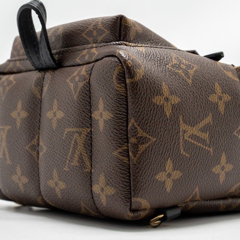 LOUIS VUITTON Mini Palm Spring Backpack Monogram Canvas GHW