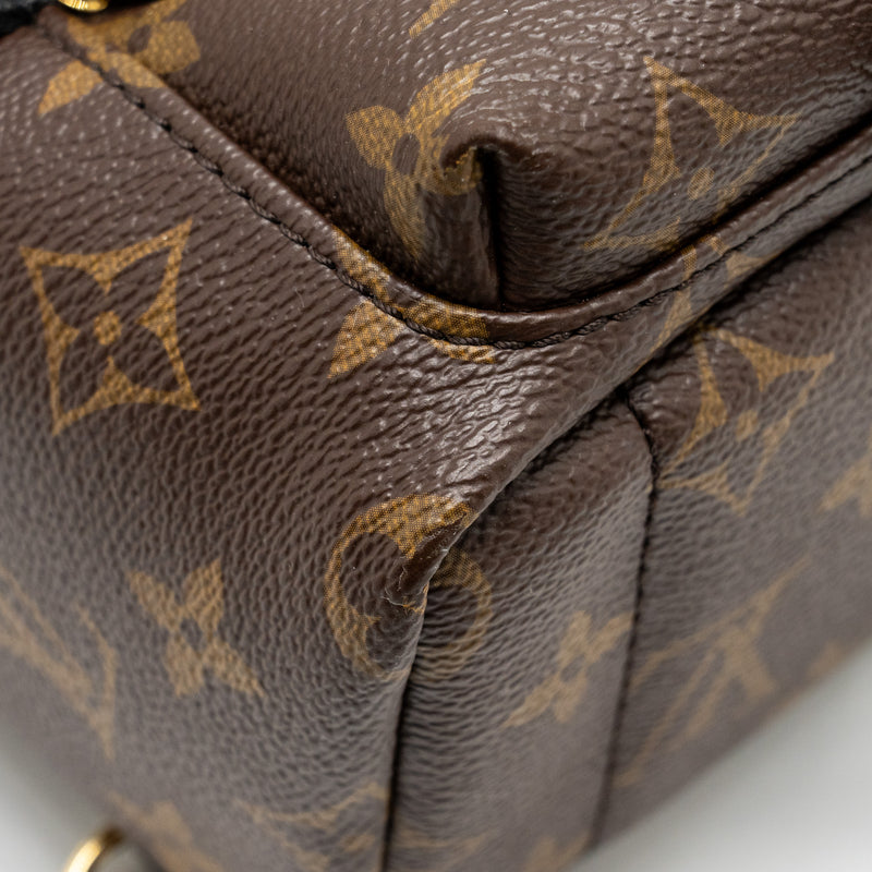 LOUIS VUITTON Mini Palm Spring Backpack Monogram Canvas GHW