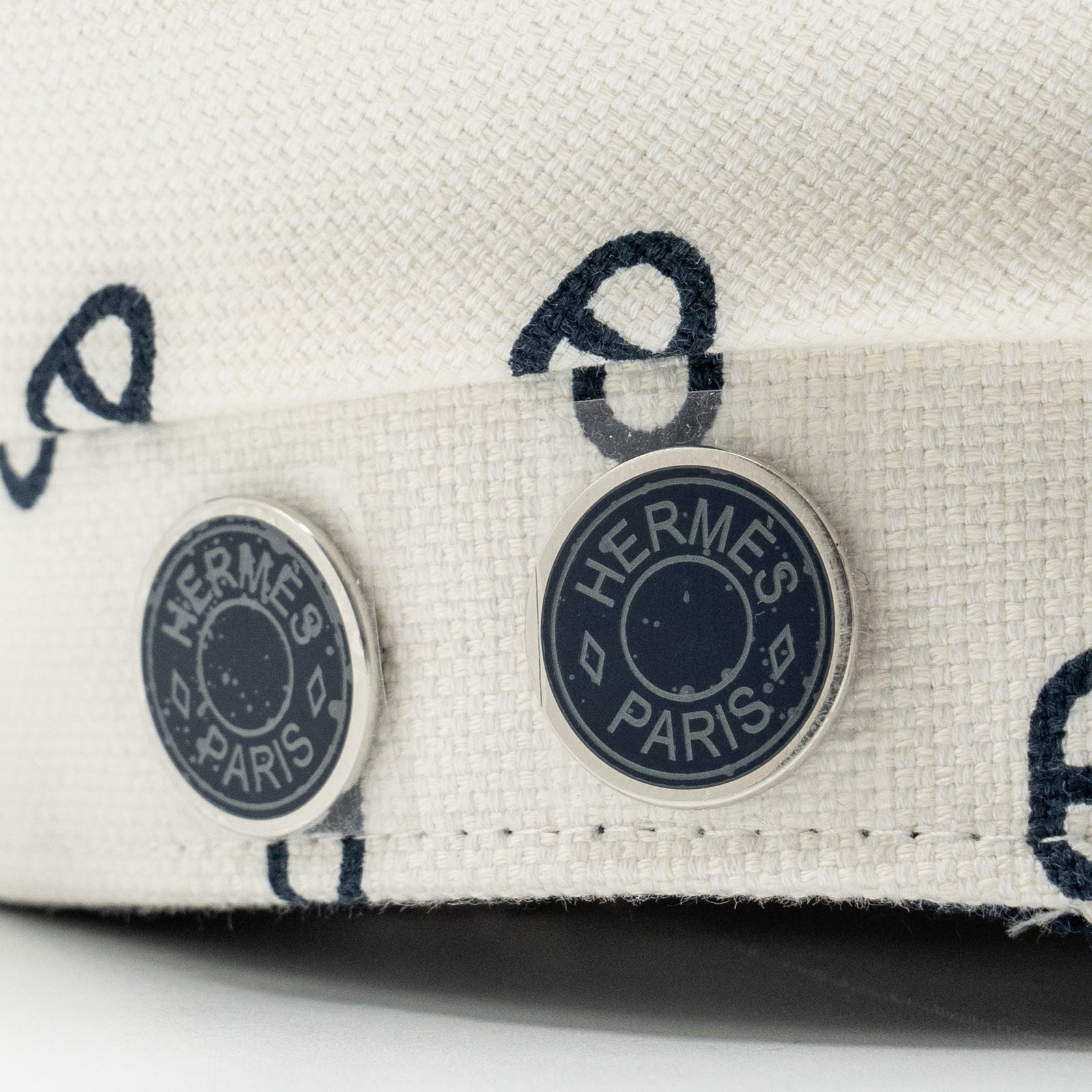 Hermes Hermès Vauban Wool Casquette Cotton Hats DUTY FREE 