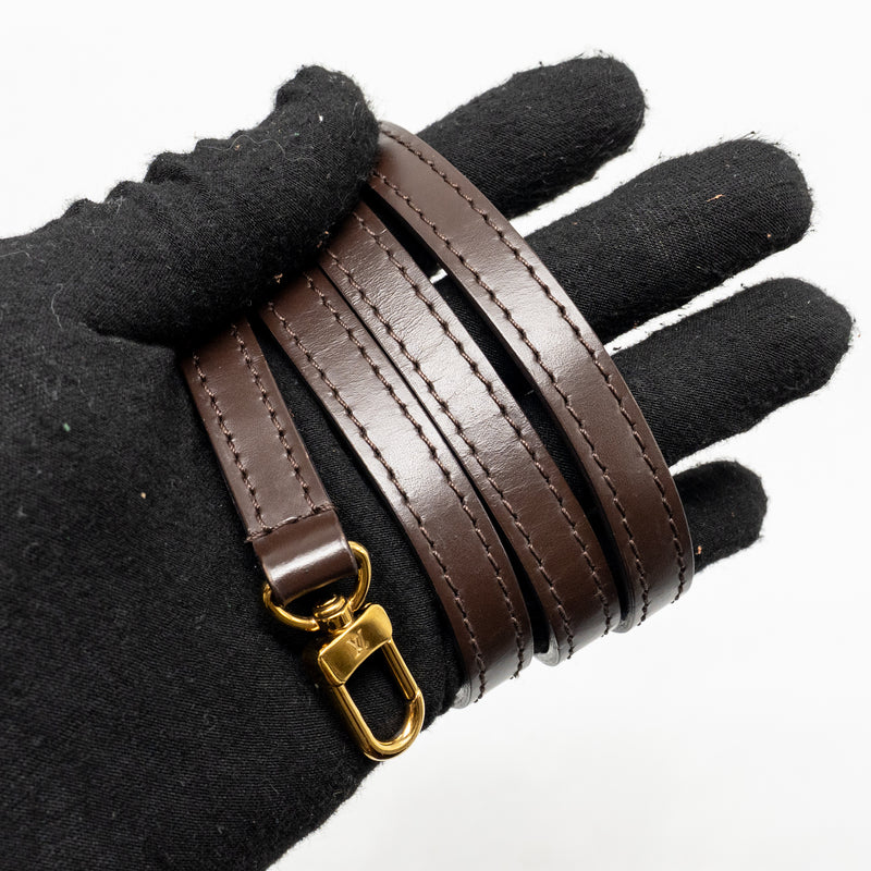 Louis Vuitton alma bb damier ebene GHW