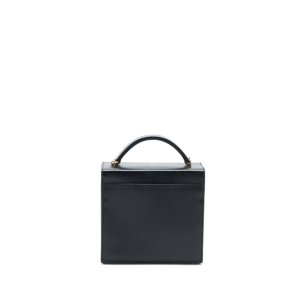 Hermes Cinhetic Bag Chevre Chamkila Black GHW Stamp Y