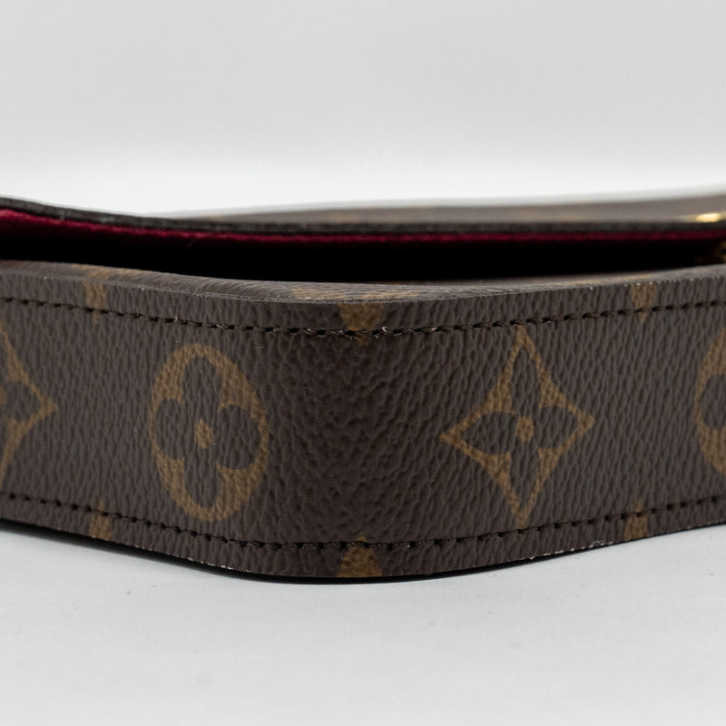 Louis Vuitton Felicie Pochette Monogram Canvas GHW