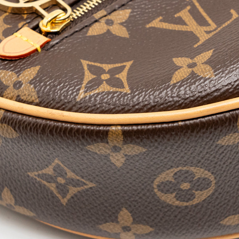 Louis Vuitton Half-moon Loop Baguette Monogram Canvas GHW
