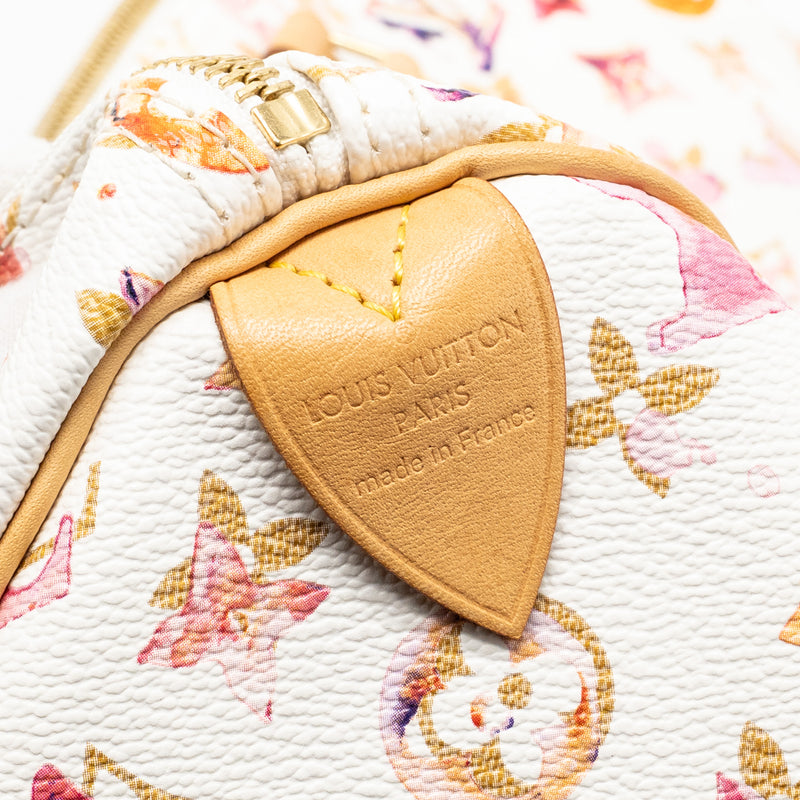 Louis Vuitton Speedy 35 Boston Bag Watercolor Monogram Canvas Multicolour GHW