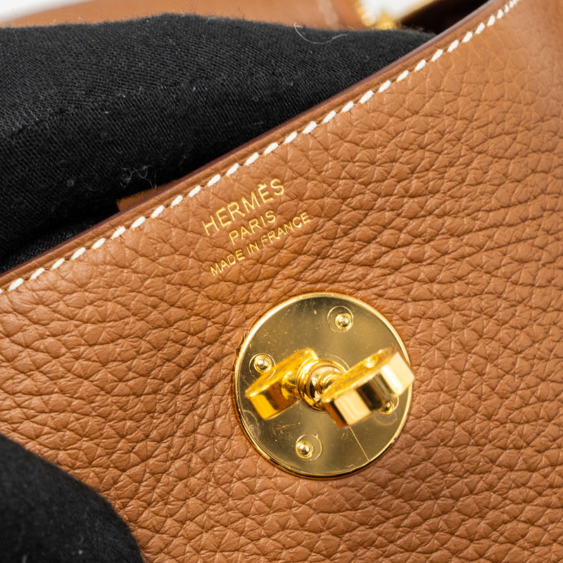 Hermes lindy 26 clemence Gold GHW Stamp Z