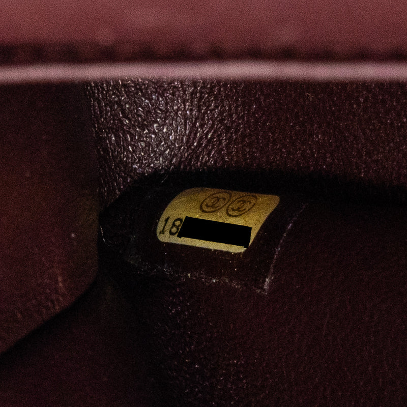 Chanel medium classic flap bag caviar black with SHW