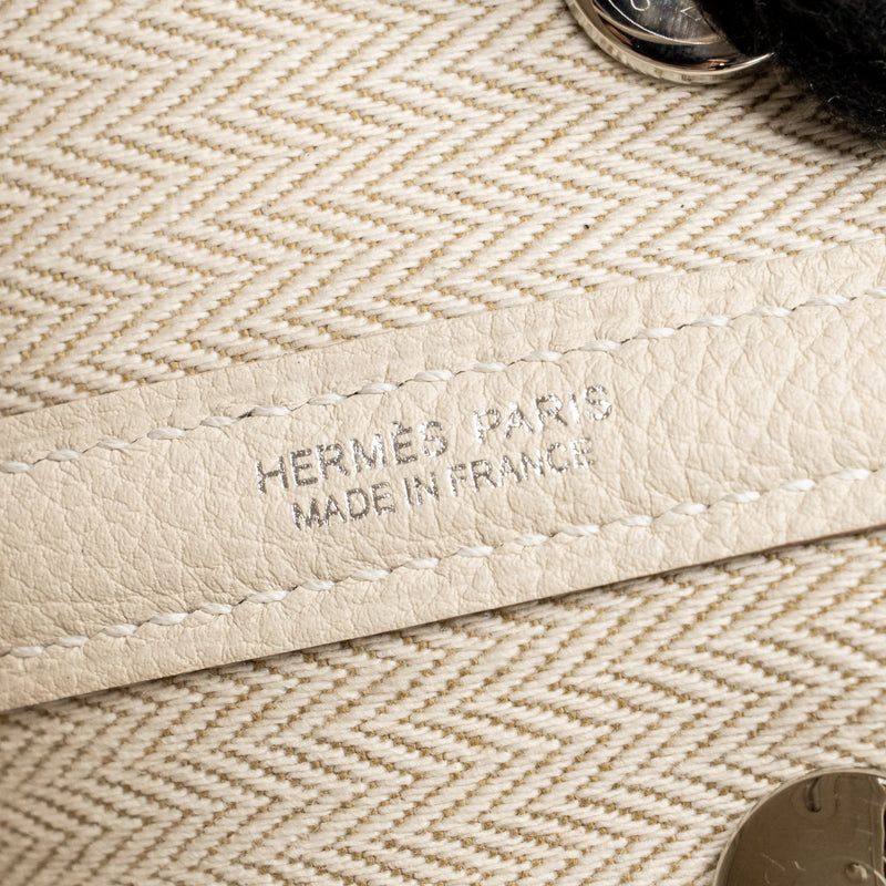 Hermes neo garden party 23 togo craie SHW stamp K