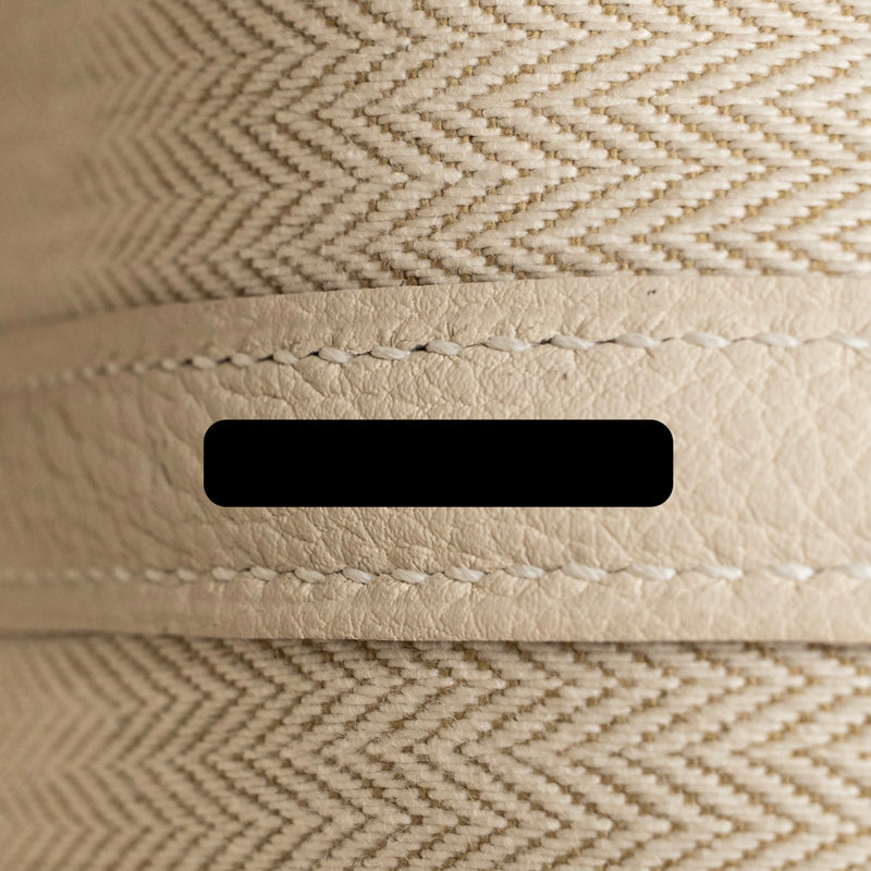 Hermes neo garden party 23 togo craie SHW stamp K